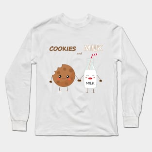 Cookies and Milk Long Sleeve T-Shirt